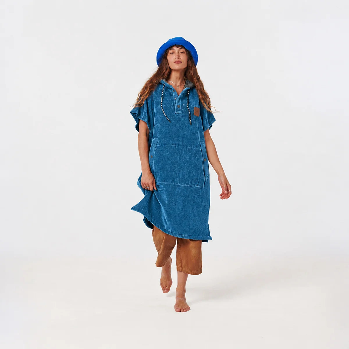 Slow Tide The Digs Changing Poncho - Indigo