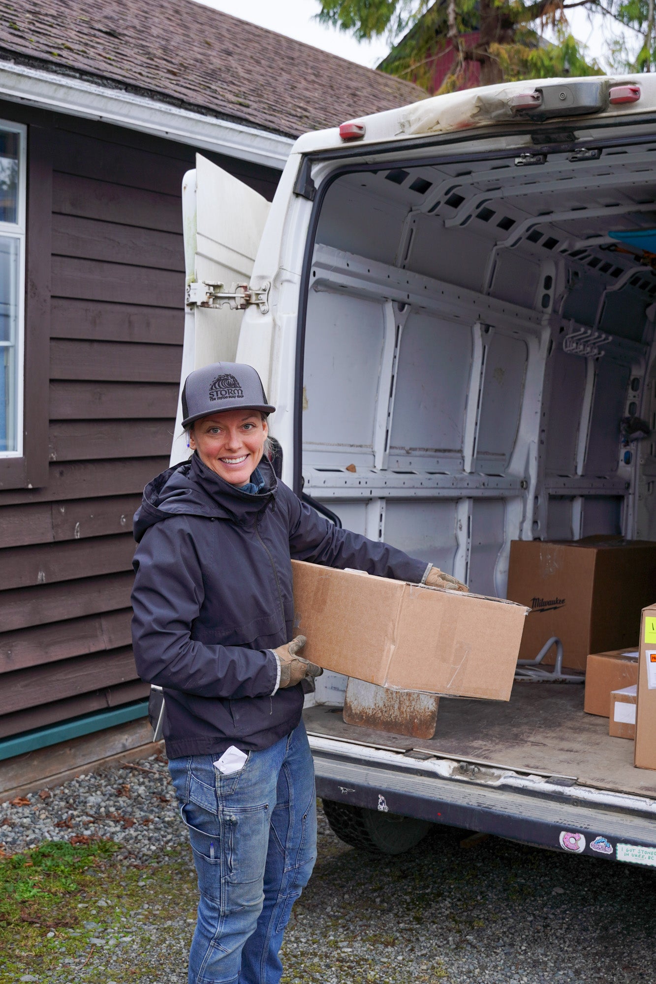Storm Classic Wave Flat Brim Hat