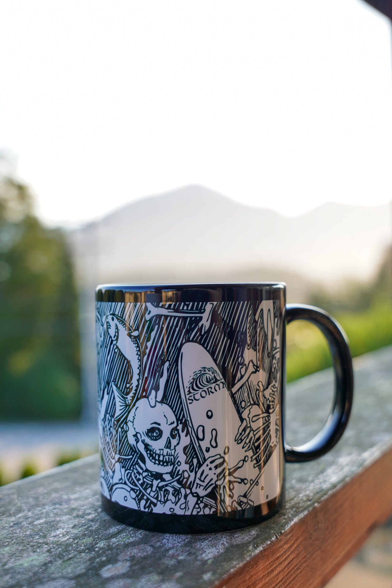 Storm Boneyard Mug - Black