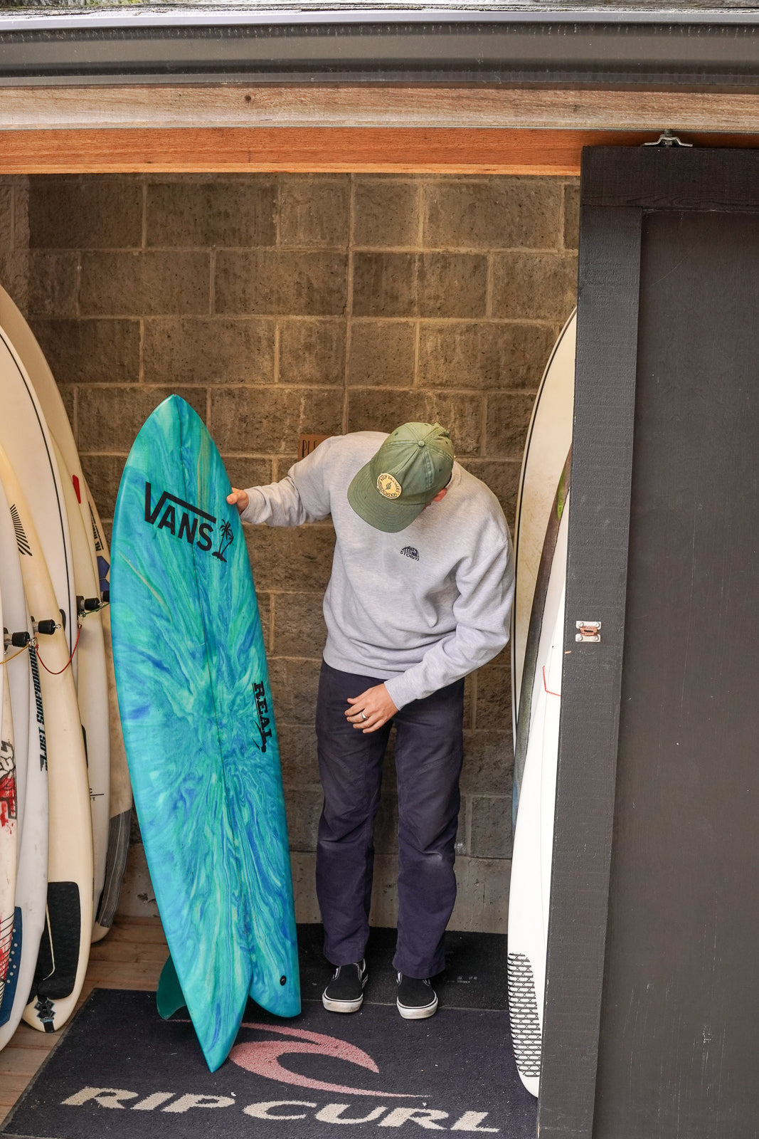 Storm Classic Wave Crewneck - Grey