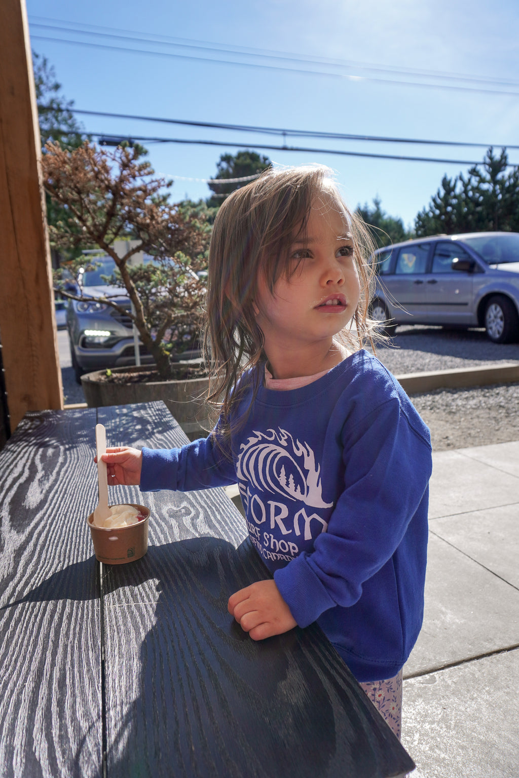 Storm Classic Wave Toddler Crewneck - Royal Blue