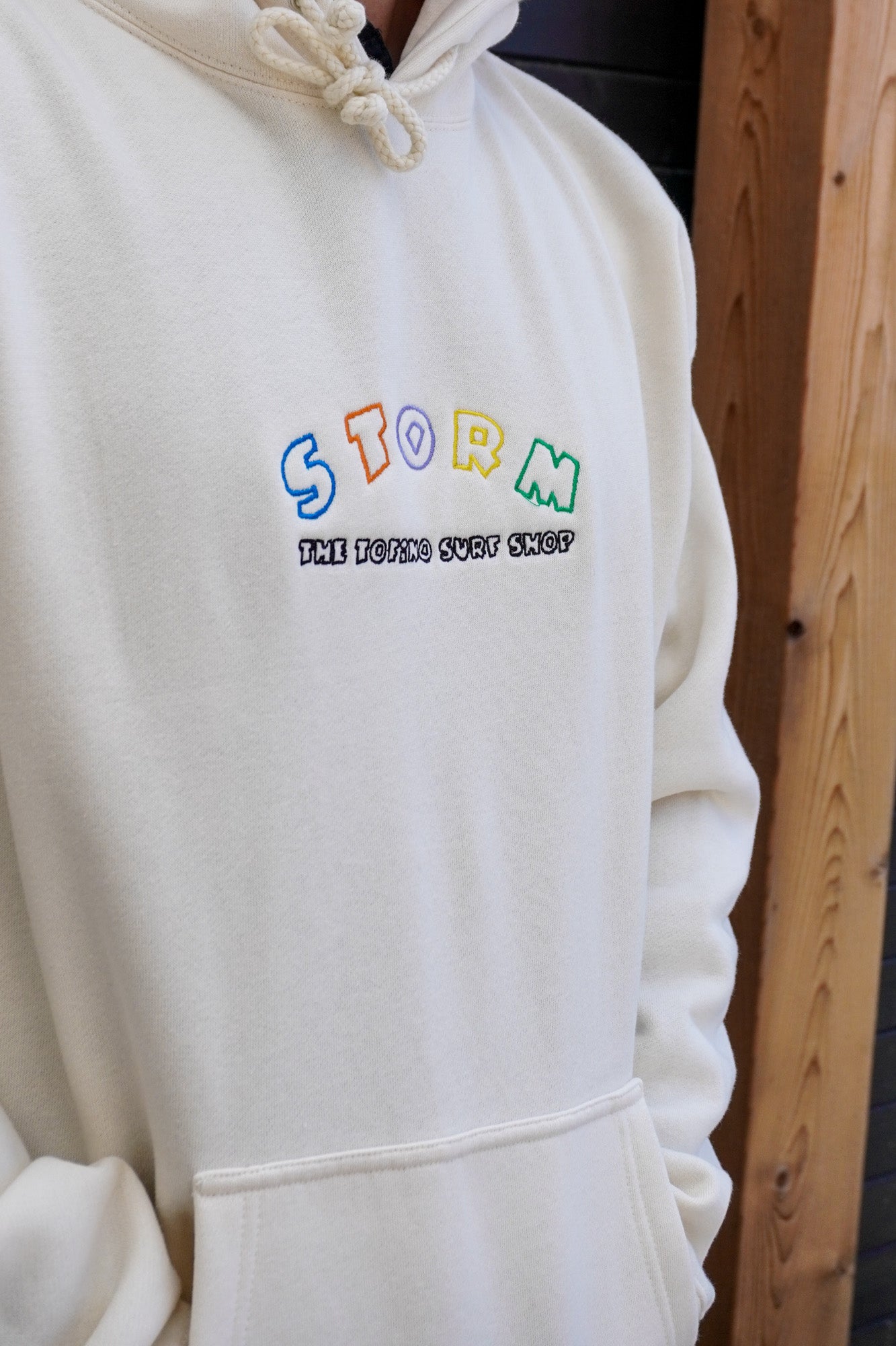 Storm Big Kid Pullover - Cream