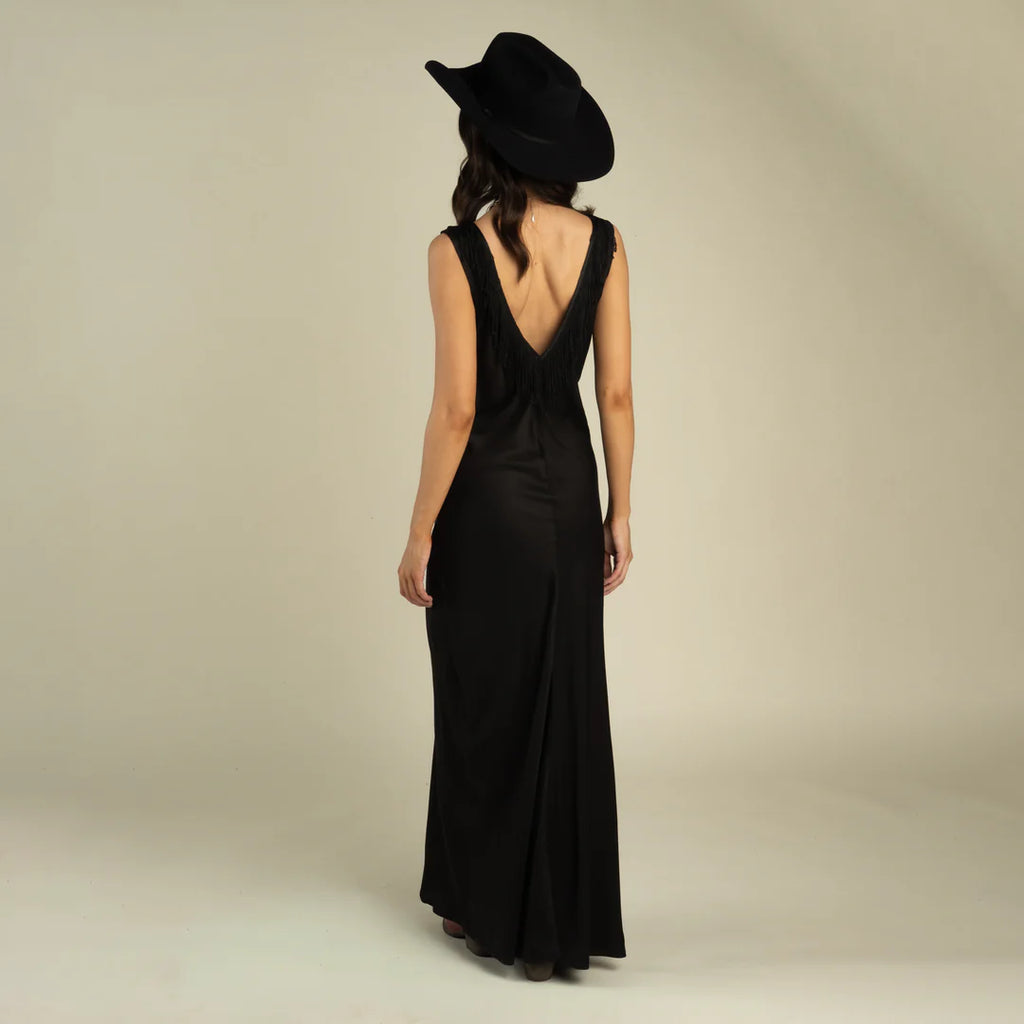 Sendero Romy Slip Dress - Black