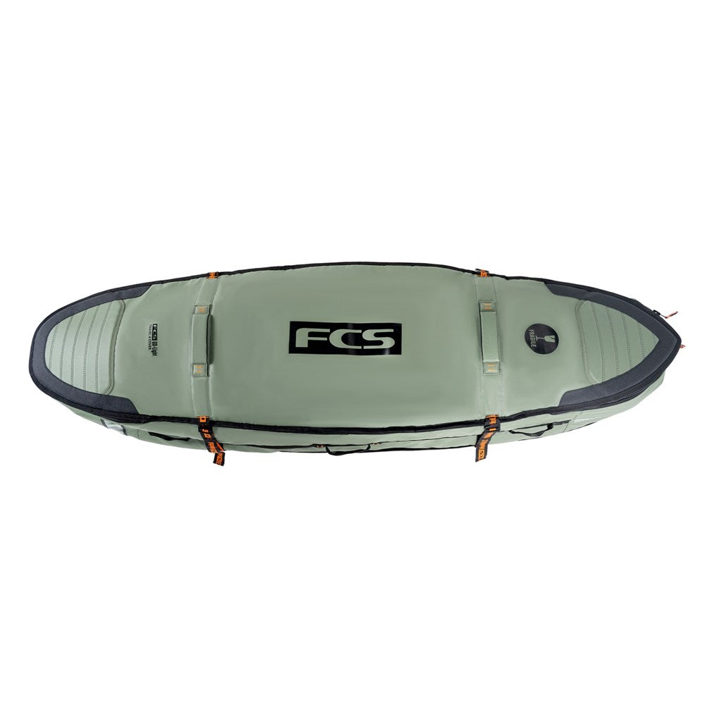 FCS Travel 3W Shortboard/Fish Wheelie Alpine