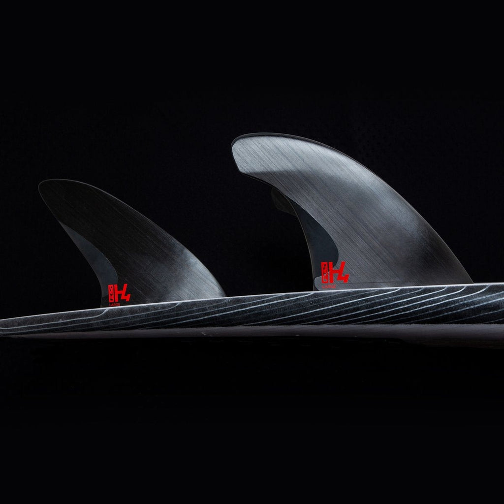 FCS II H4 Smoke Tri Fins