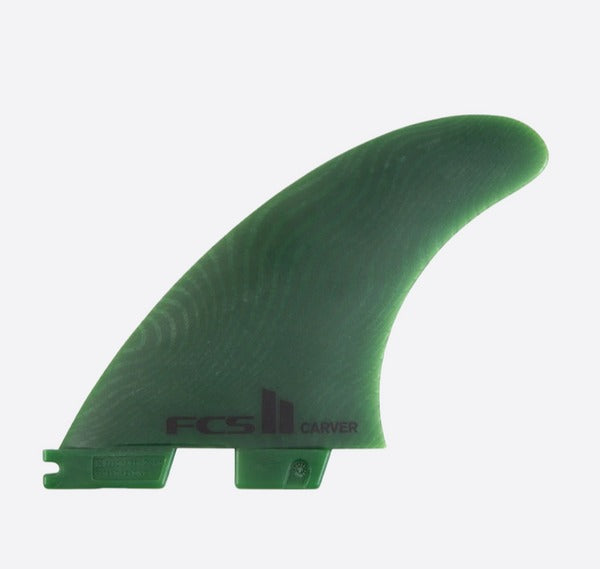 FCS II Carver Neo Glass Sage Tri-Quad Fins