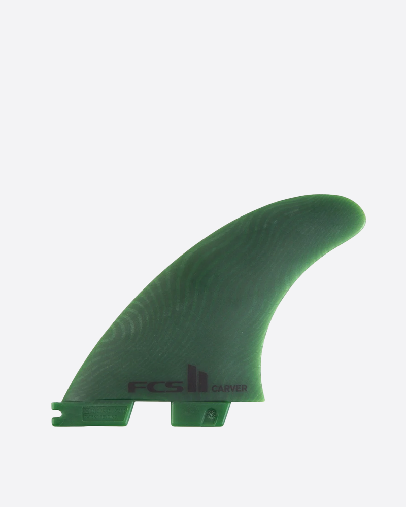 FCS II Carver Neo Glass Sage Tri-Quad Fins