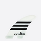 FCS II Julian WIlson PC Medium Black/White Tri Fins