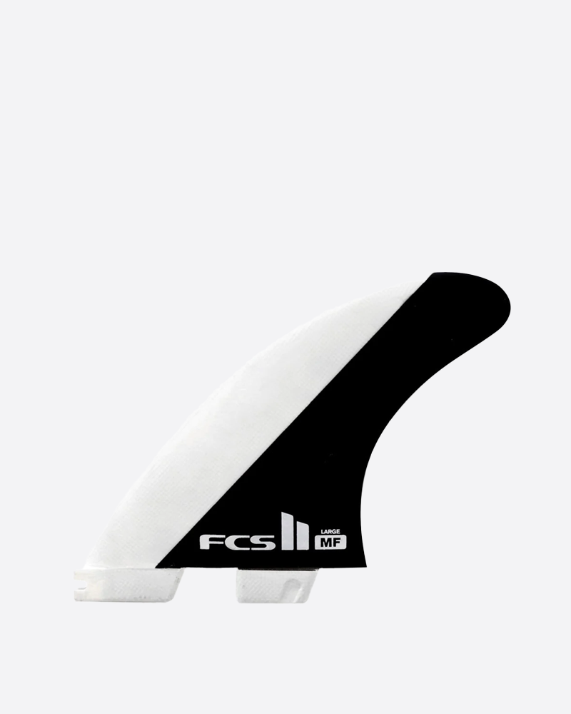 FCS II Mick Fanning PC Large Black/White Tri Fin Set