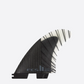 FCS II Reactor PC Carbon Black/Charcoal Tri Fins