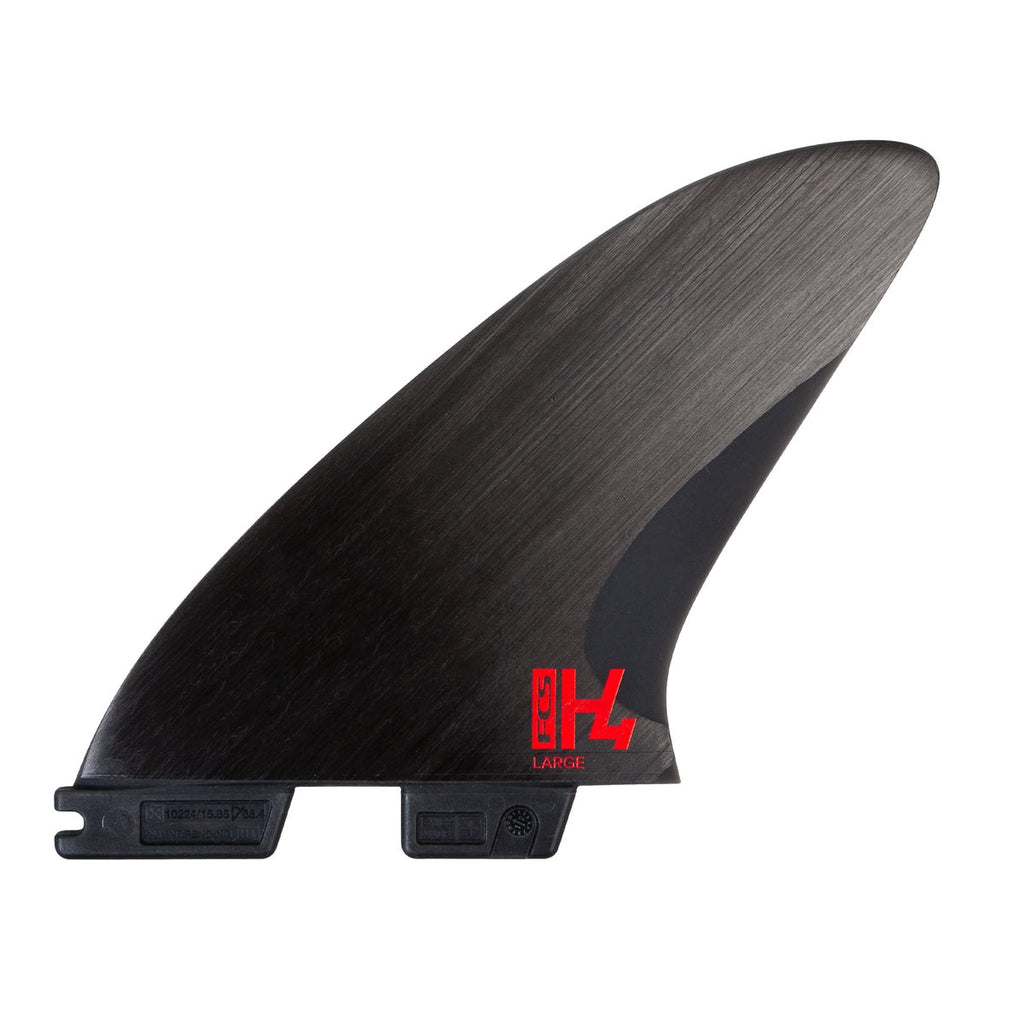 FCS II H4 Smoke Tri Fins