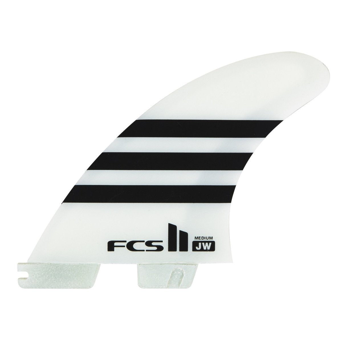 FCS II Julian WIlson PC Medium Black/White Tri Fins