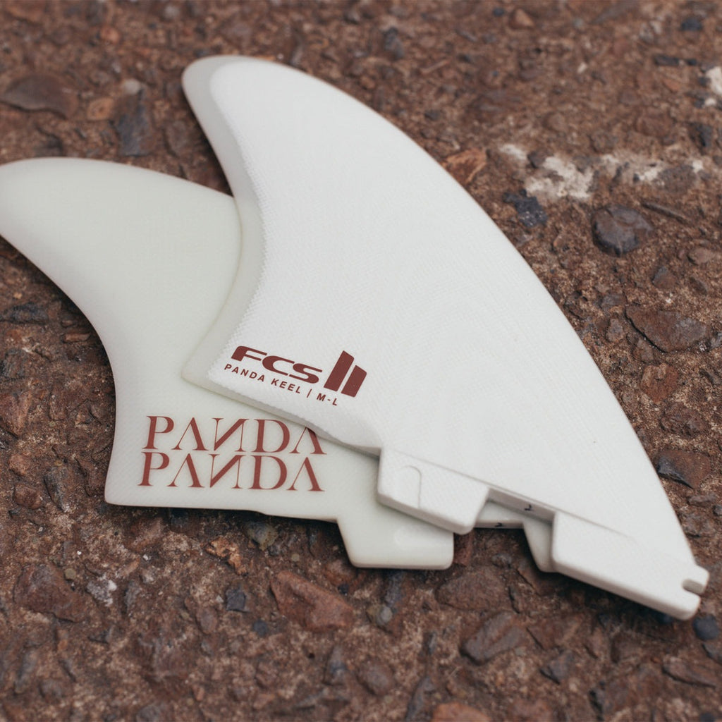 FCS II Modern Keel PG Mango/White Twin Fins