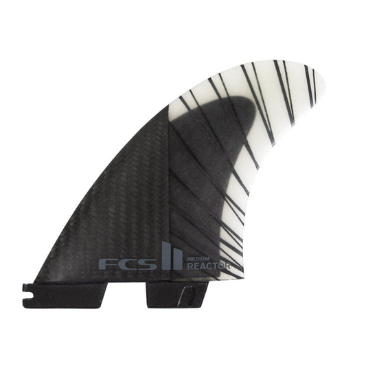 FCS II Reactor PC Carbon Black/Charcoal Tri Fins