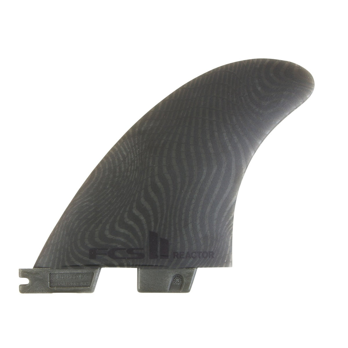 FCS II Reactor Neo Glass Ash Tri Fins-Medium