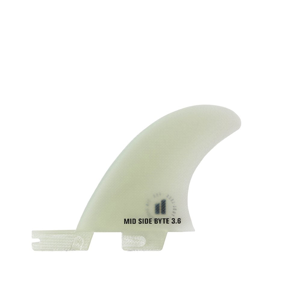 FCS II Mid Side Byte PG 3.6" Clear Retail fins