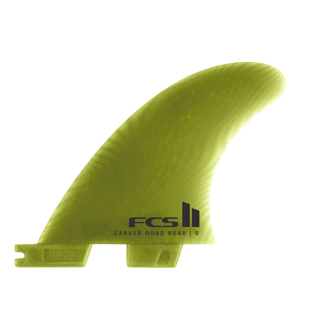 FCS II Carver Neo Glass Quad Rear Fins