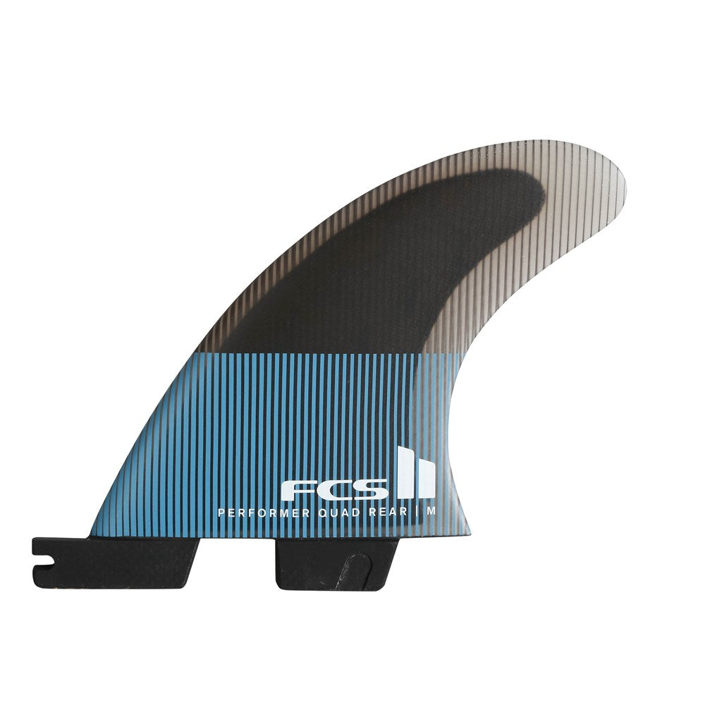 FCS II Performer PC Tranquil Blue Quad Fins