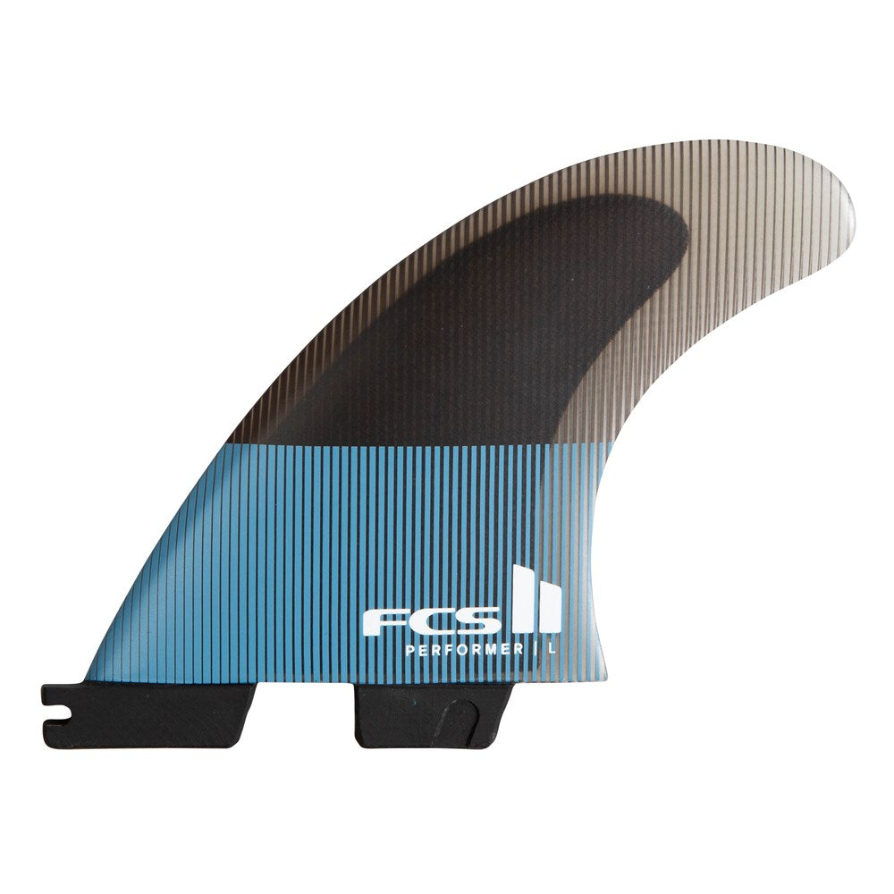 FCS II Performer PC Tranquil Blue Quad Fins