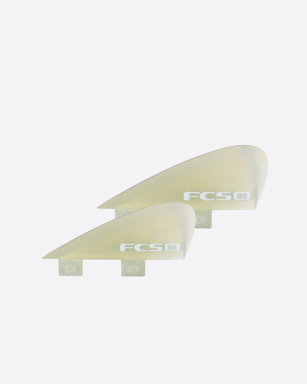 FCS B5 Bonzer PG Clear Quad Fin Set