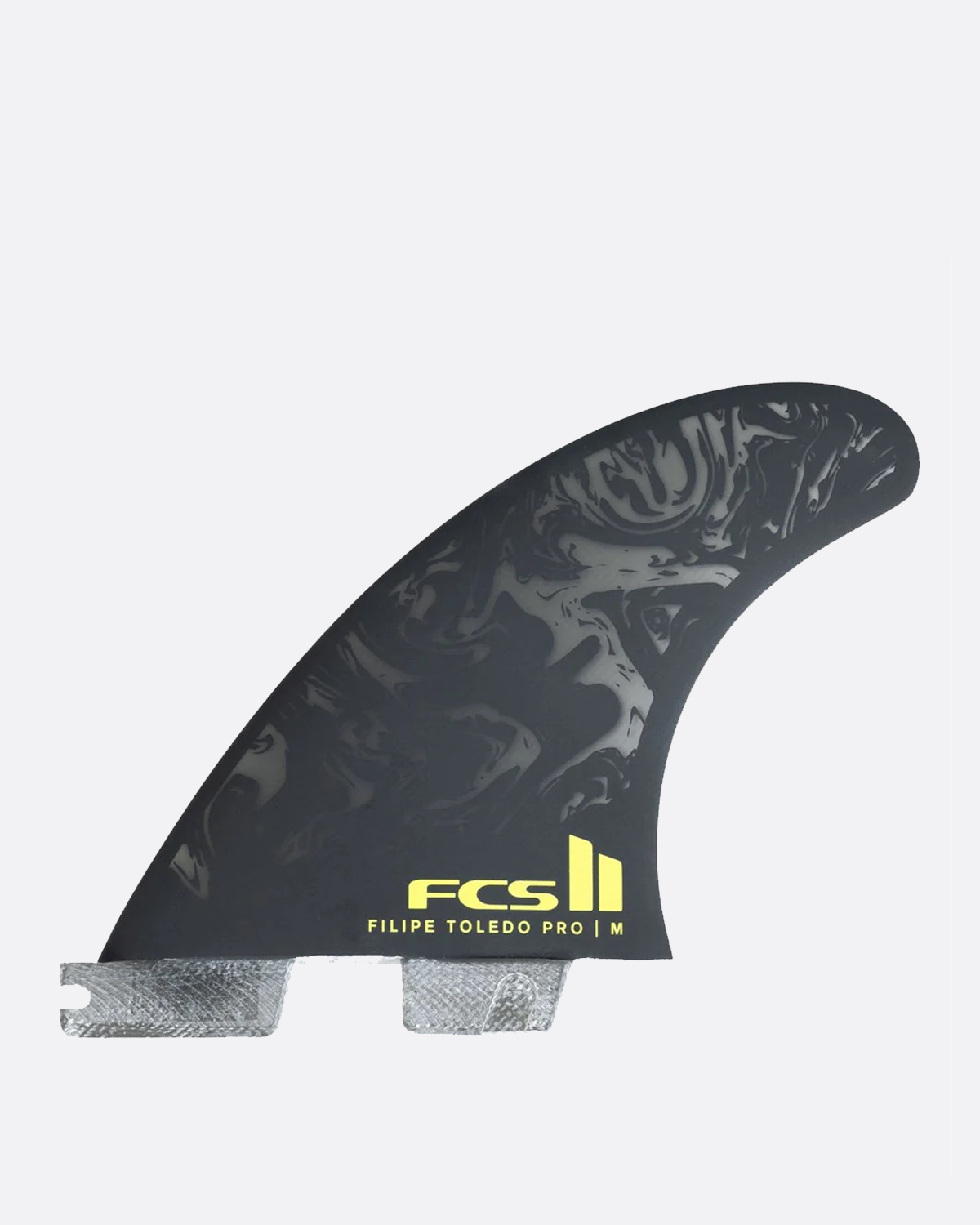 FCS II Filipe Toledo PG Pro Black/Acid Tri Fins