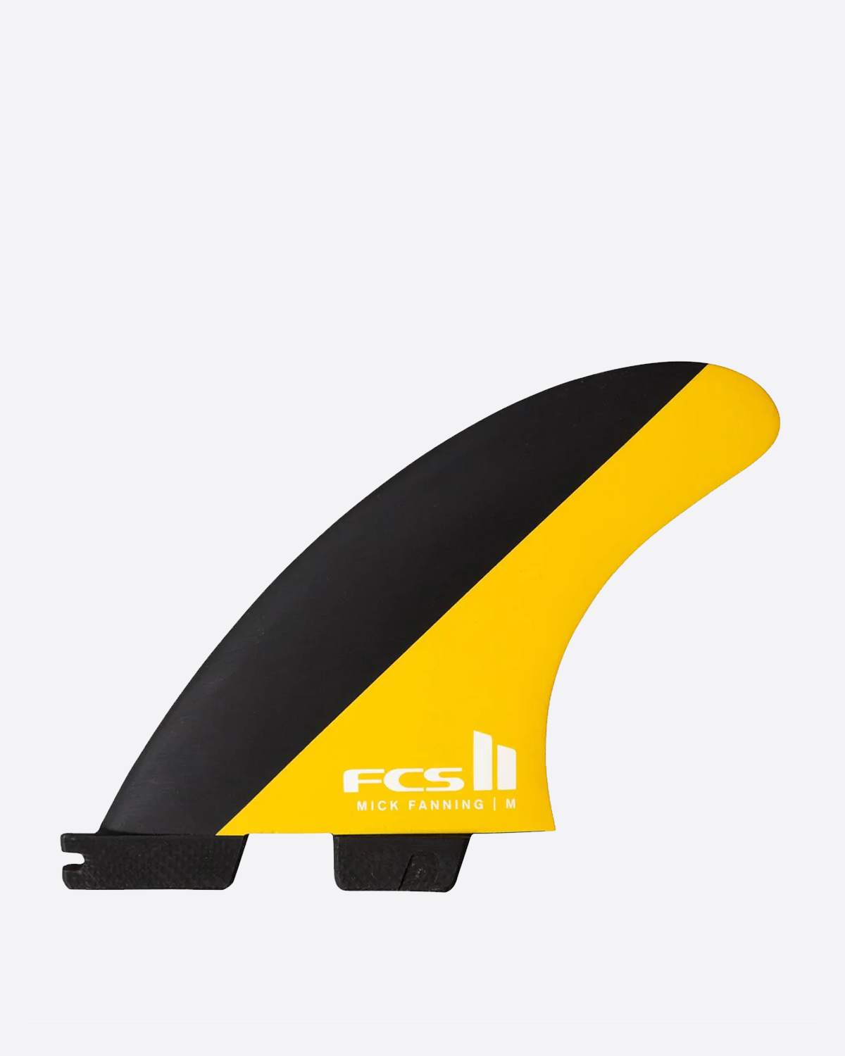 FCS II Mick Fanning PC Black/Mango Tri Fins