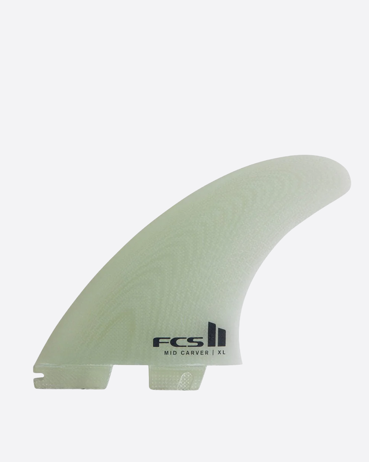 FCS II Mid Carver PG Clear 2+1 Fins