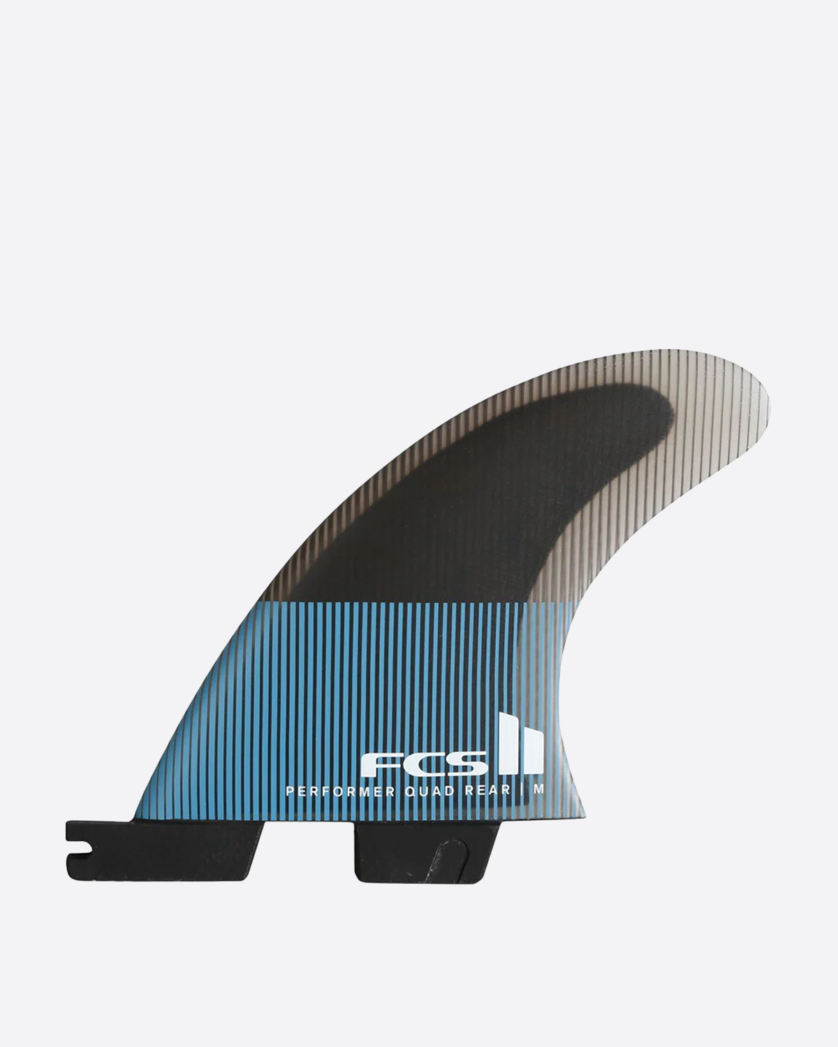 FCS II Performer PC Tranquil Blue Quad Rear Fins