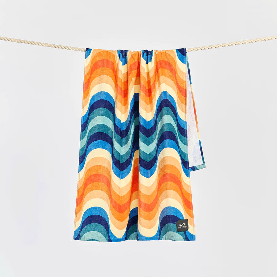 Slowtide Flip Side Towel - Lagoon