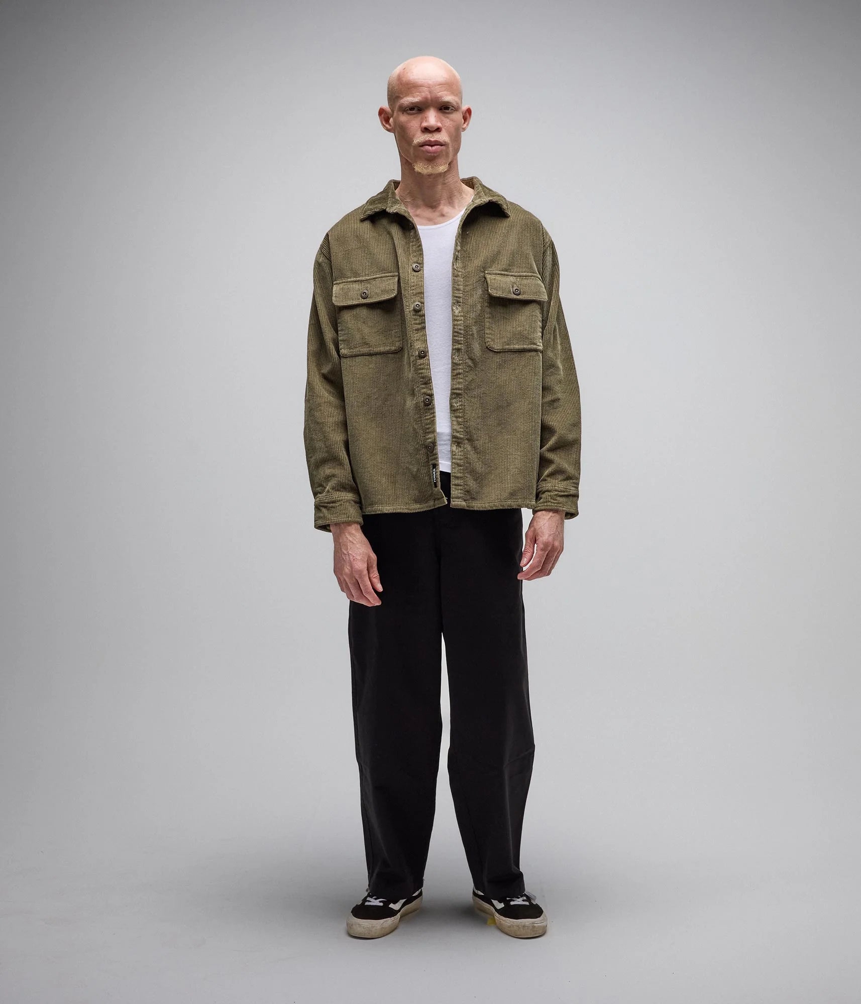 Former Reynolds Cord L/S Shirt - Pine