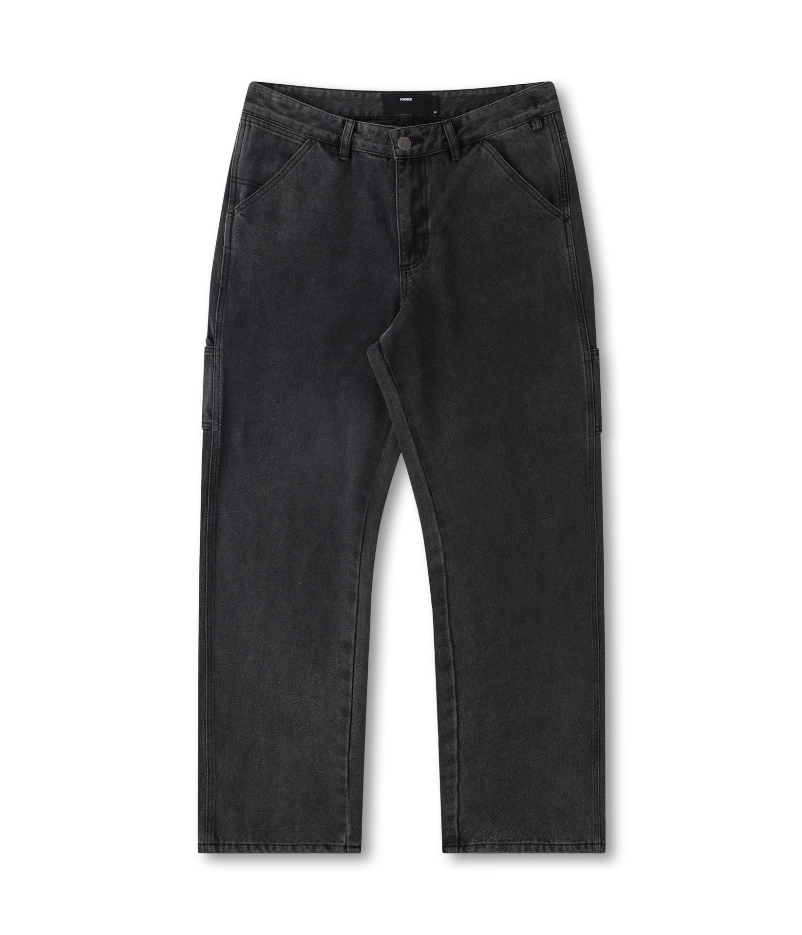 Former VT Distend Denim Carpenter Pant - Black