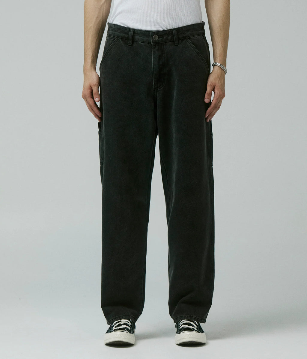 Former VT Distend Denim Carpenter Pant - Black