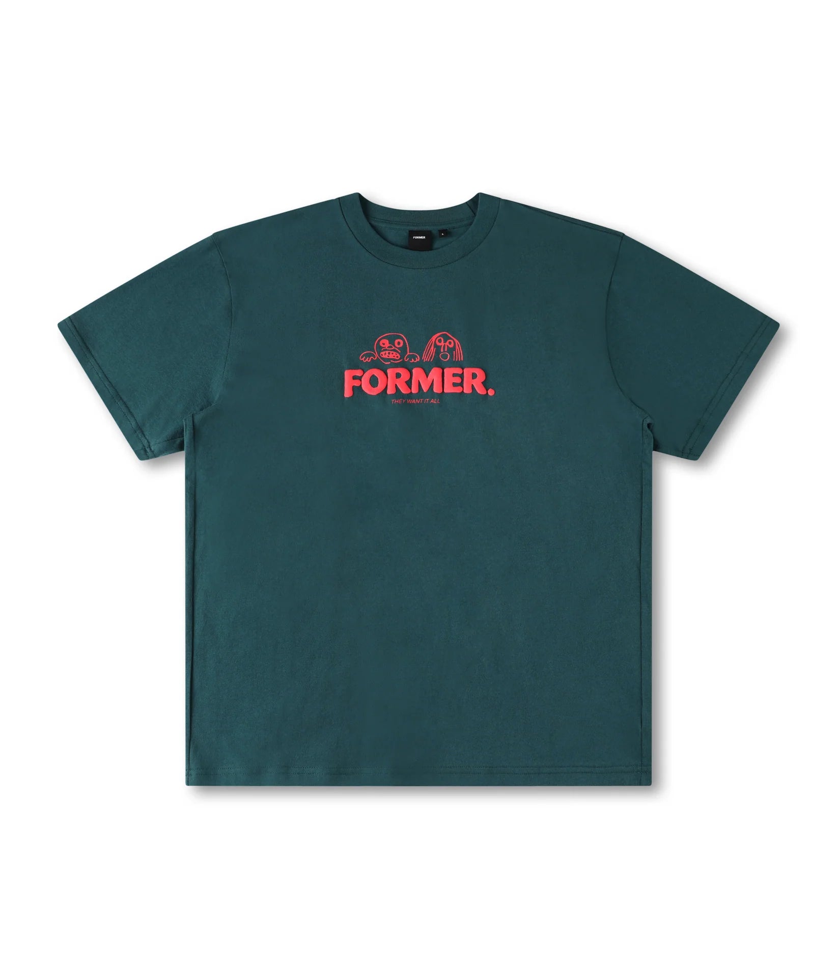 Former Want It All T-Shirt - Petrol