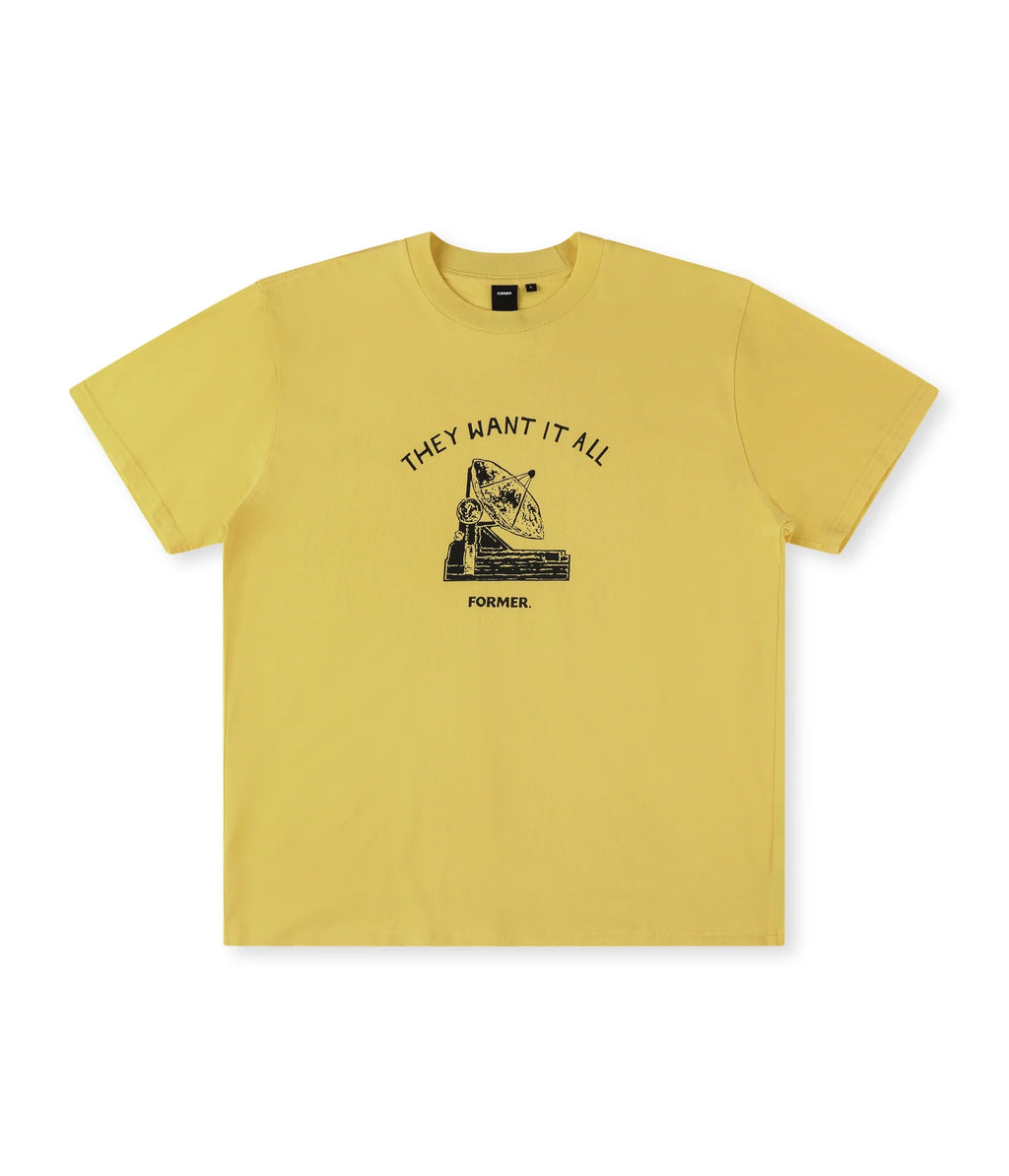 Former Satelite T-Shirt - Saffron