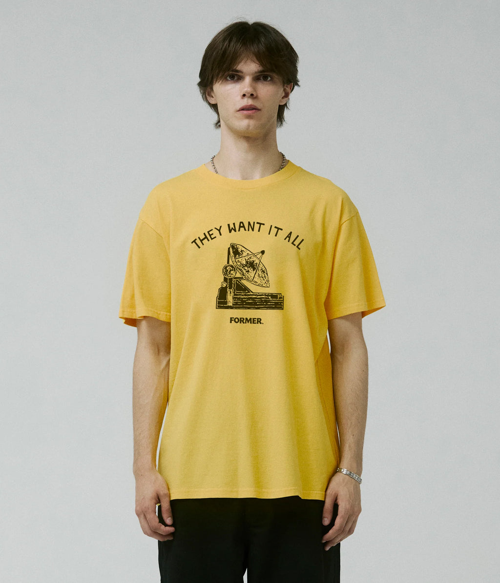 Former Satelite T-Shirt - Saffron