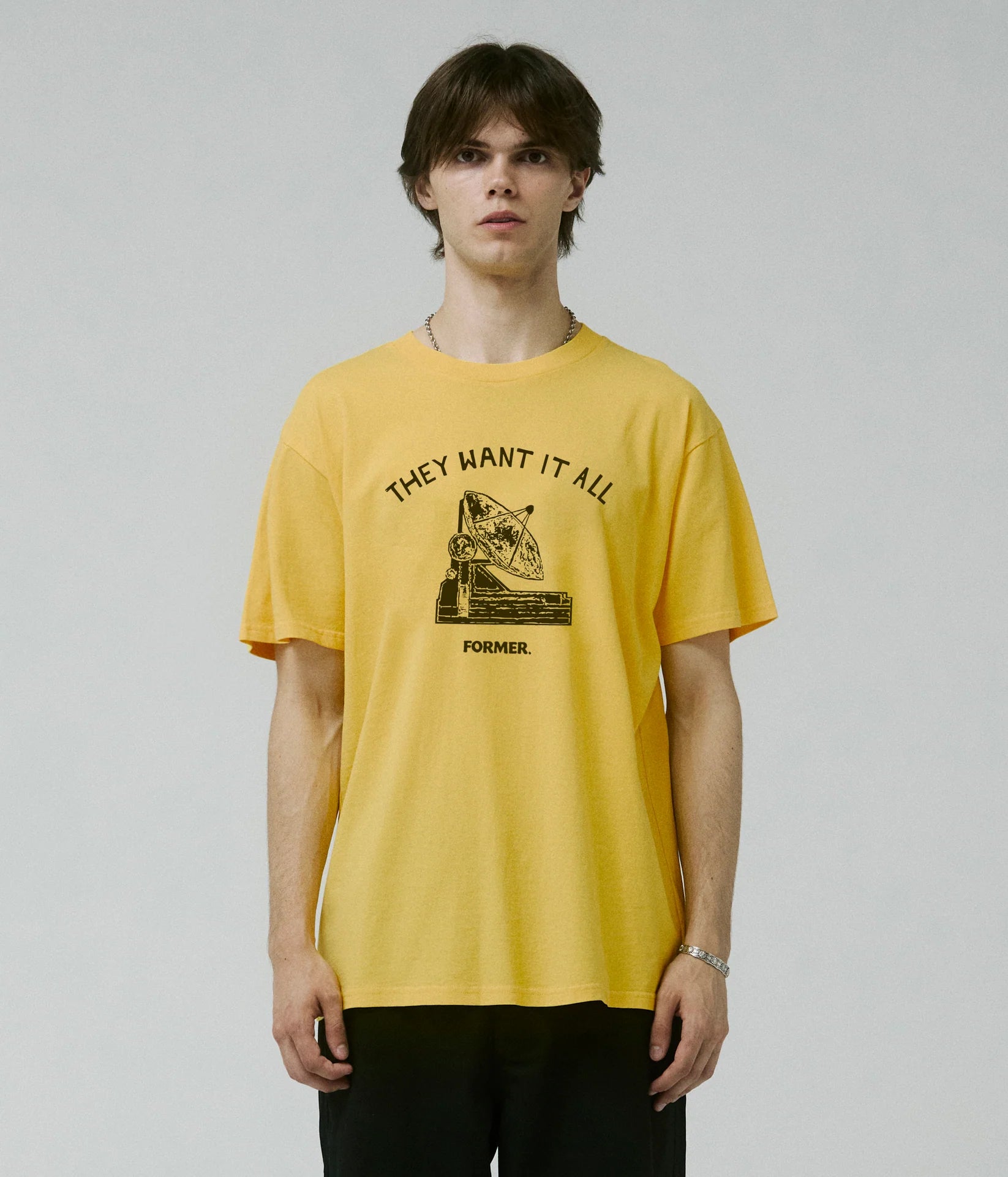 Former Satelite T-Shirt - Saffron