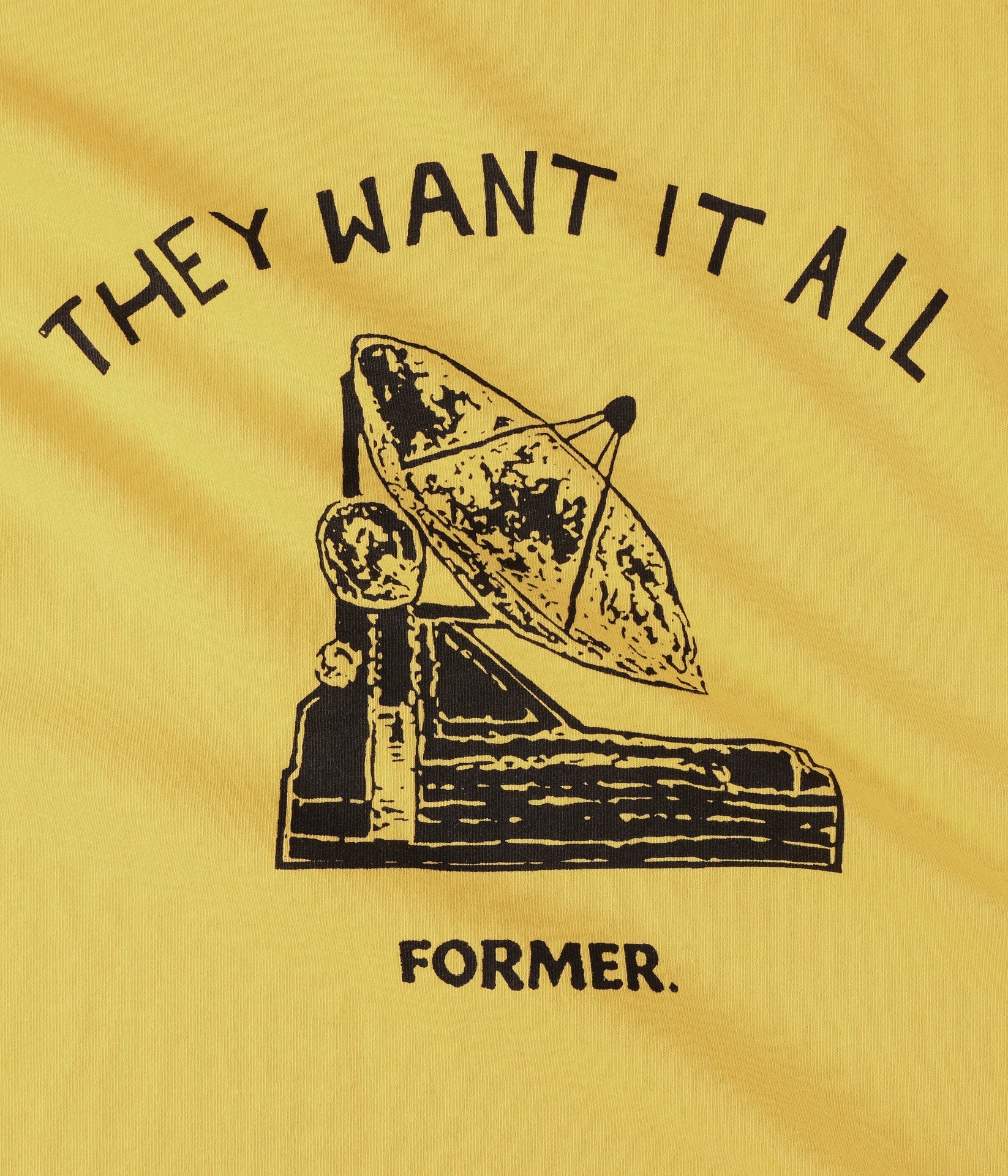 Former Satelite T-Shirt - Saffron