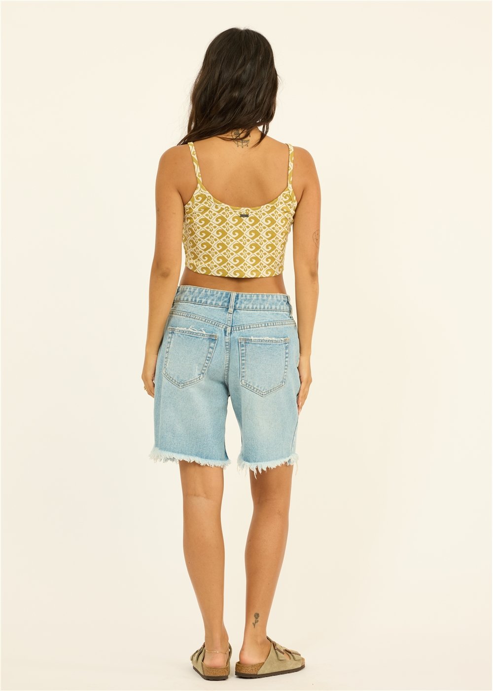 Sisstr Lost Shores Knit Tank - Sweet Moss