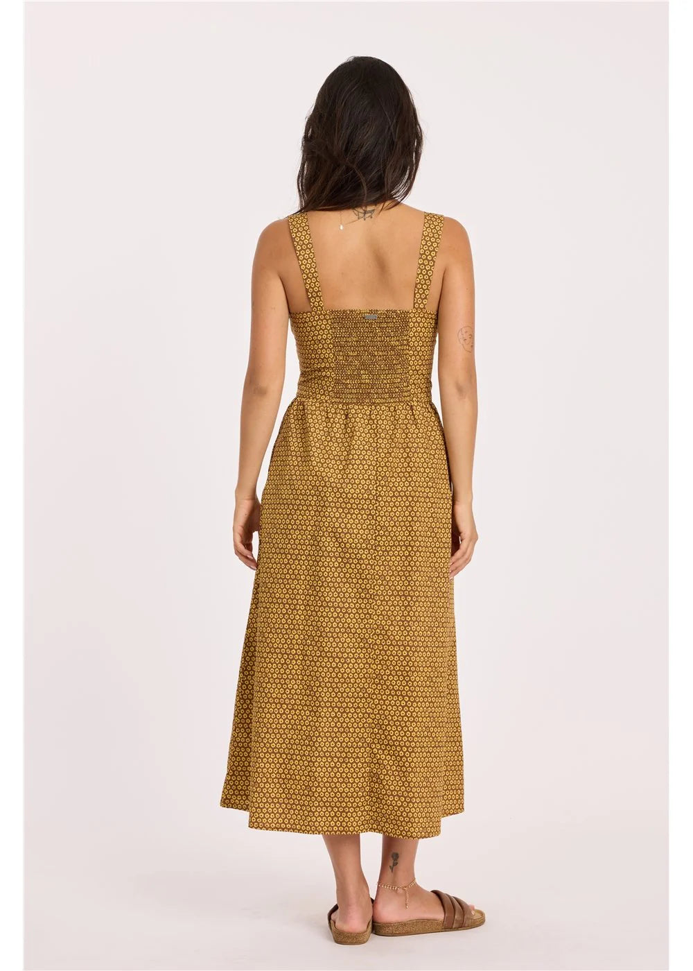 Sisstr Sunspell Woven Tank Dress - Kona