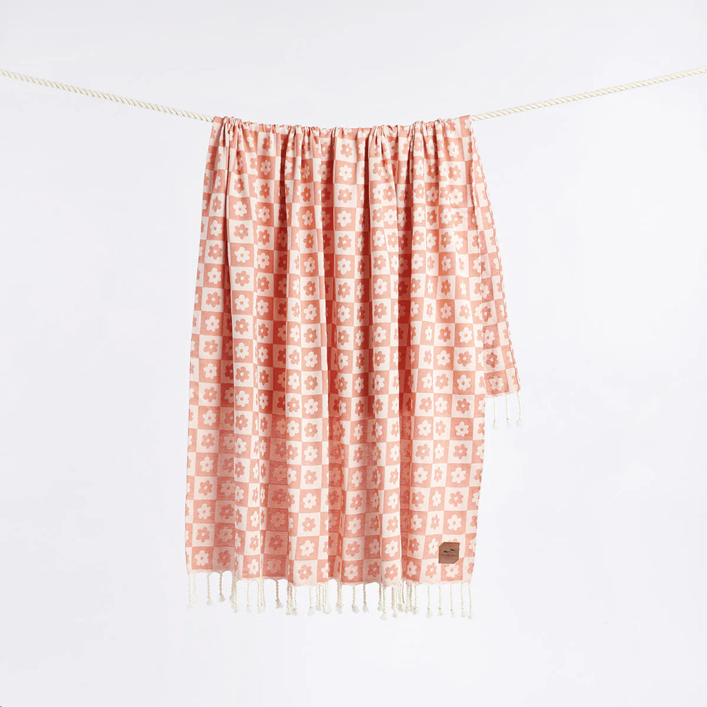 Slowtide Gigi Turkish Blanket - Rust