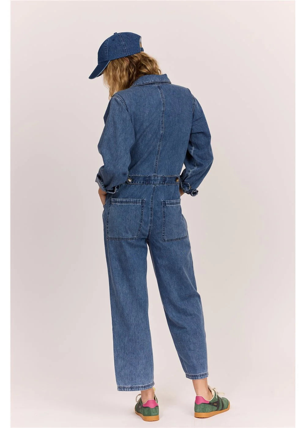 Sisstr Seas The Day Jumpsuit - Vintage Blue