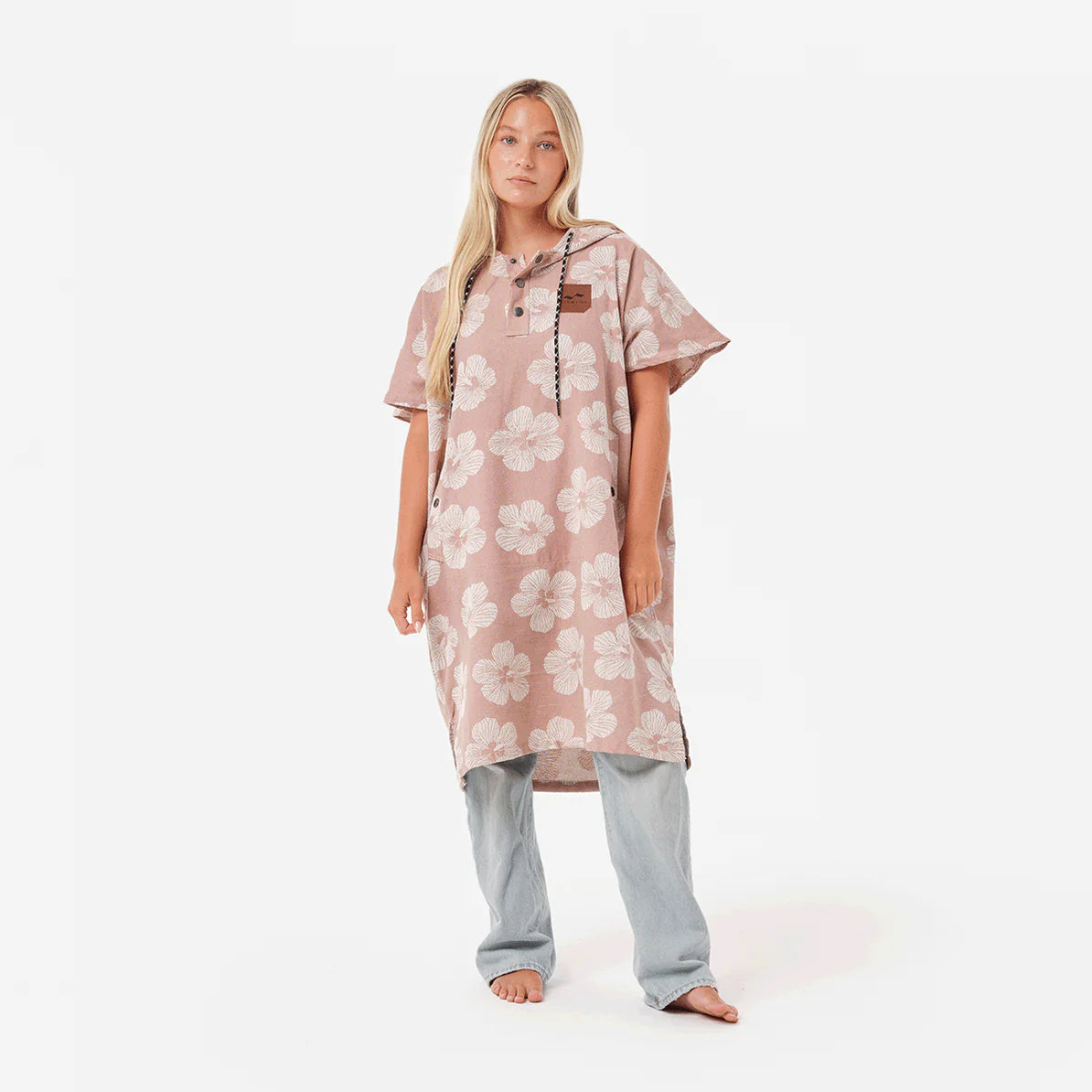 Slow Tide Hau Fouta Lightweight Turkish Poncho