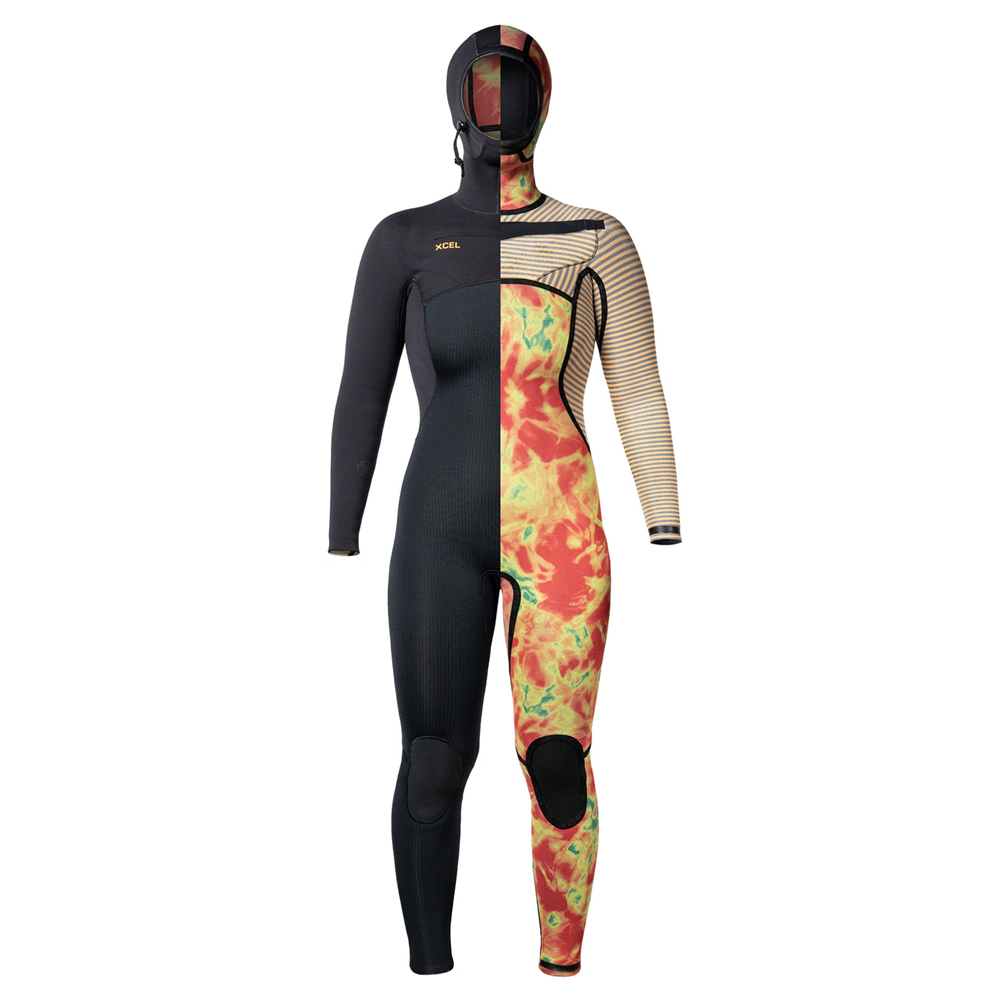 Xcel Womens Comp X 4.5/3.5m Hooded Wetsuit