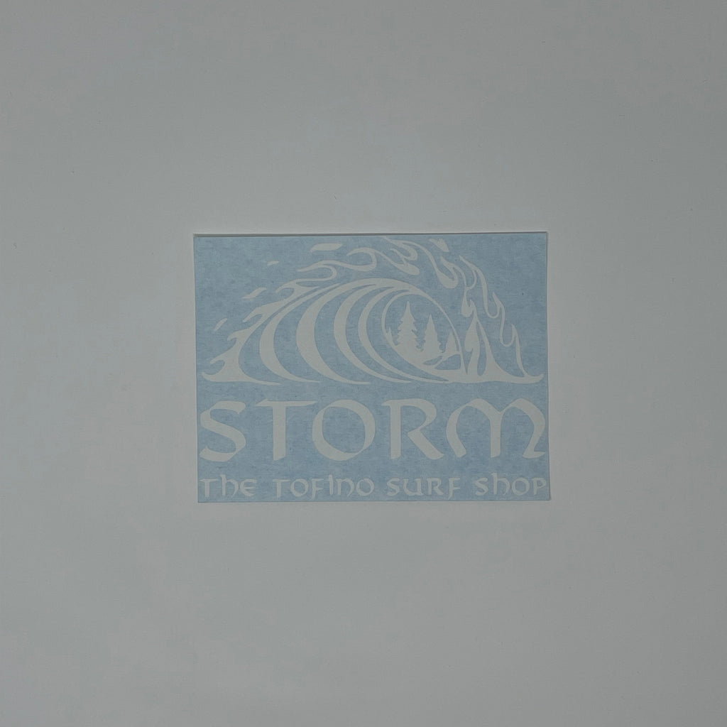 Storm Classic Wave Large Die-Cut Decal Sticker