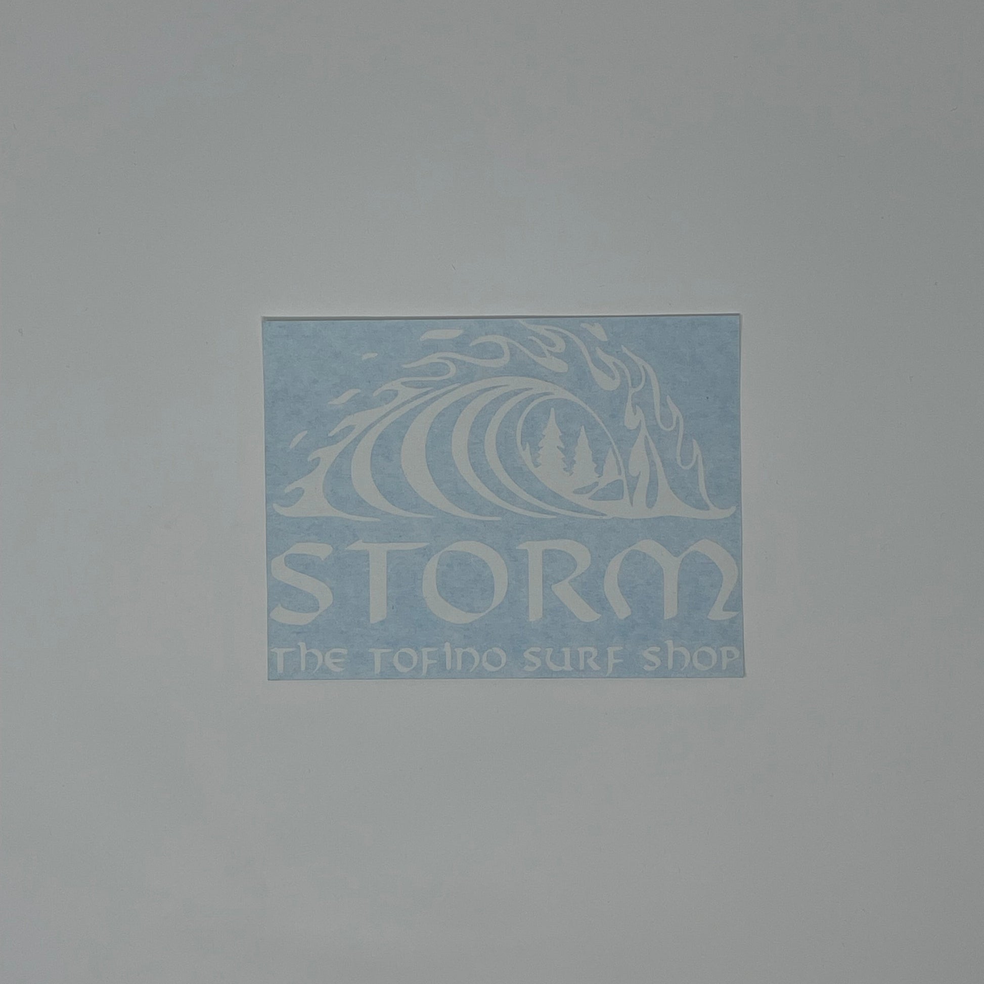 Storm Classic Wave Large Die-Cut Decal Sticker
