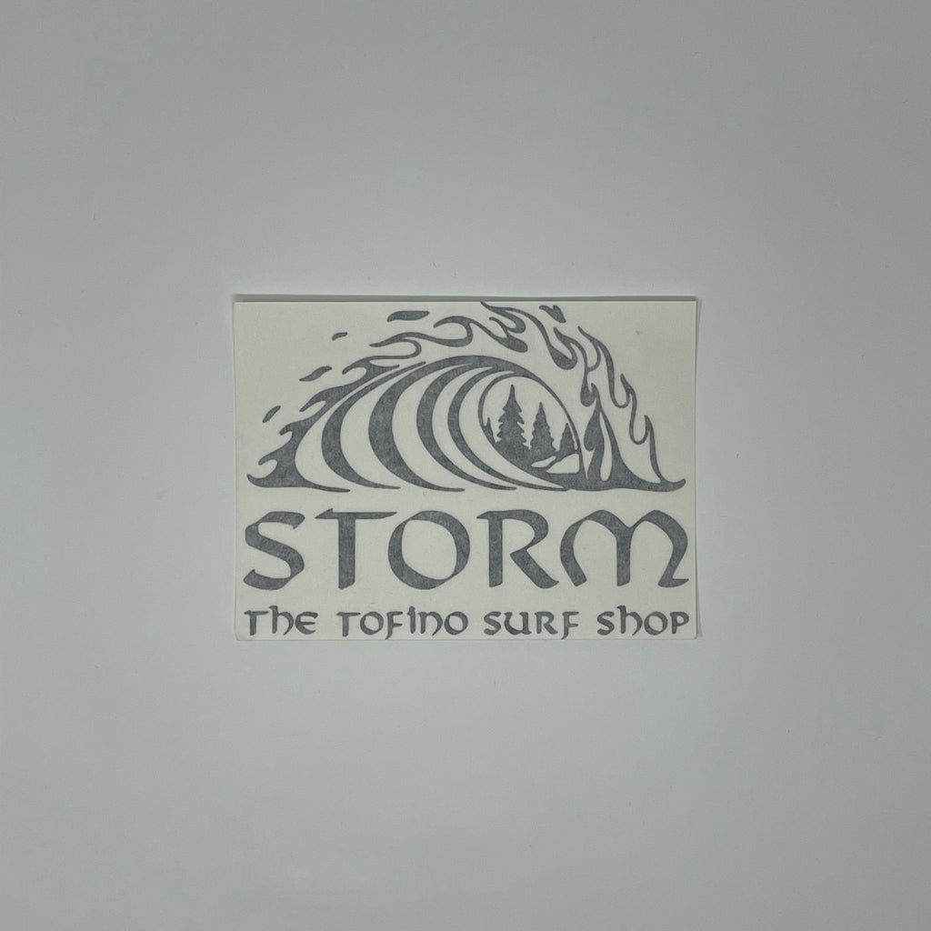 Storm Classic Wave Large Die-Cut Decal Sticker