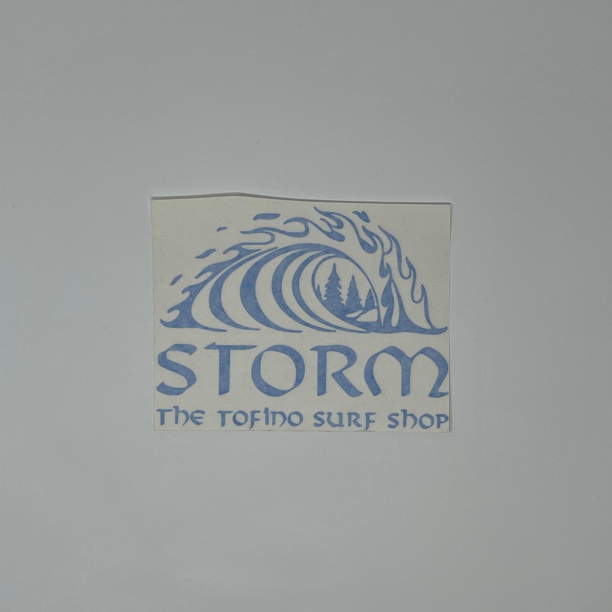 Storm Classic Wave Large Die-Cut Decal Sticker