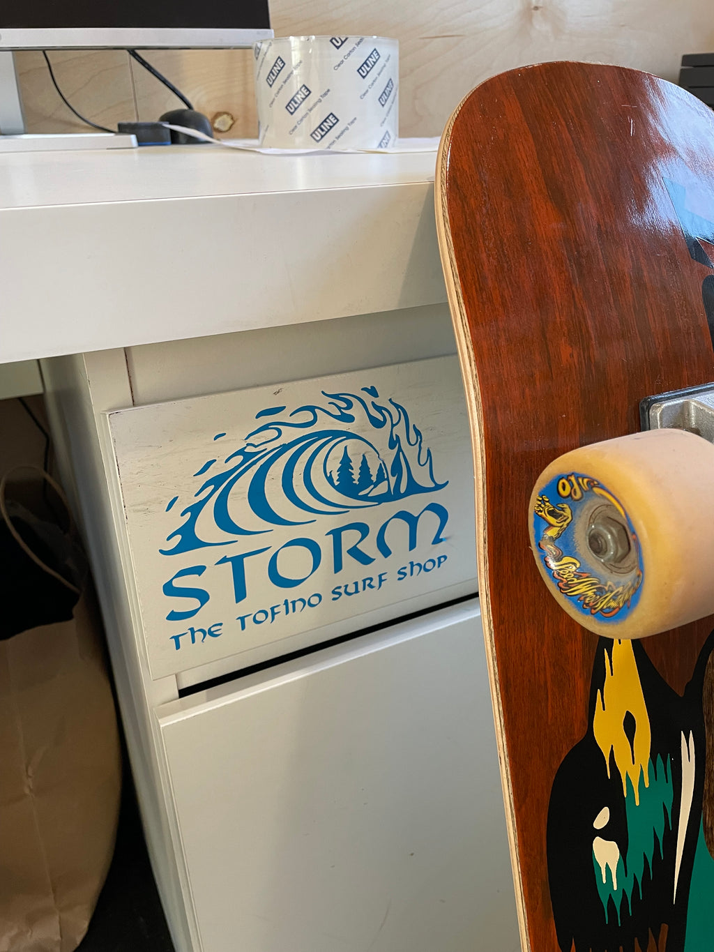 Storm Classic Wave Large Die-Cut Decal Sticker