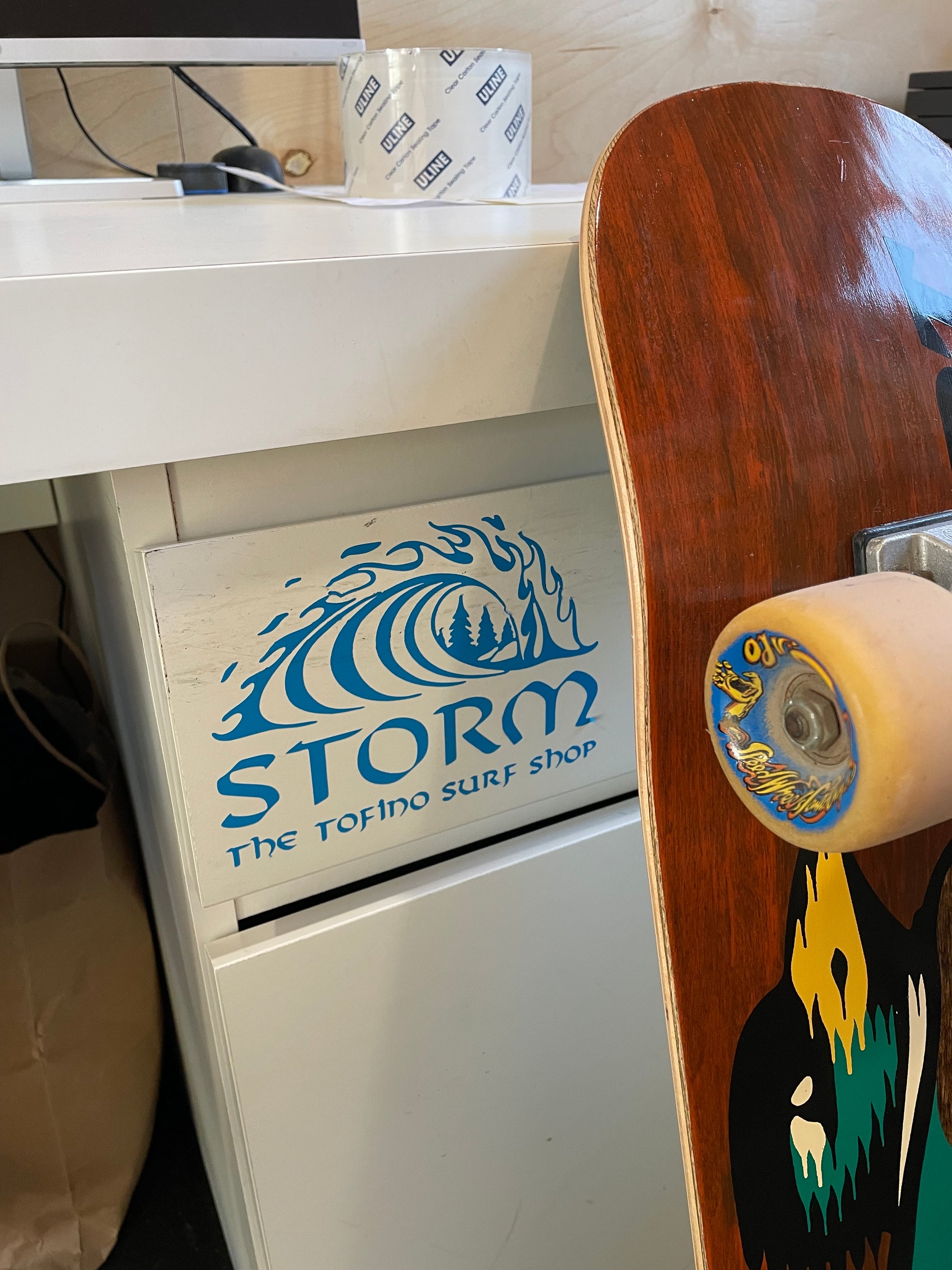 Storm Classic Wave Large Die-Cut Decal Sticker