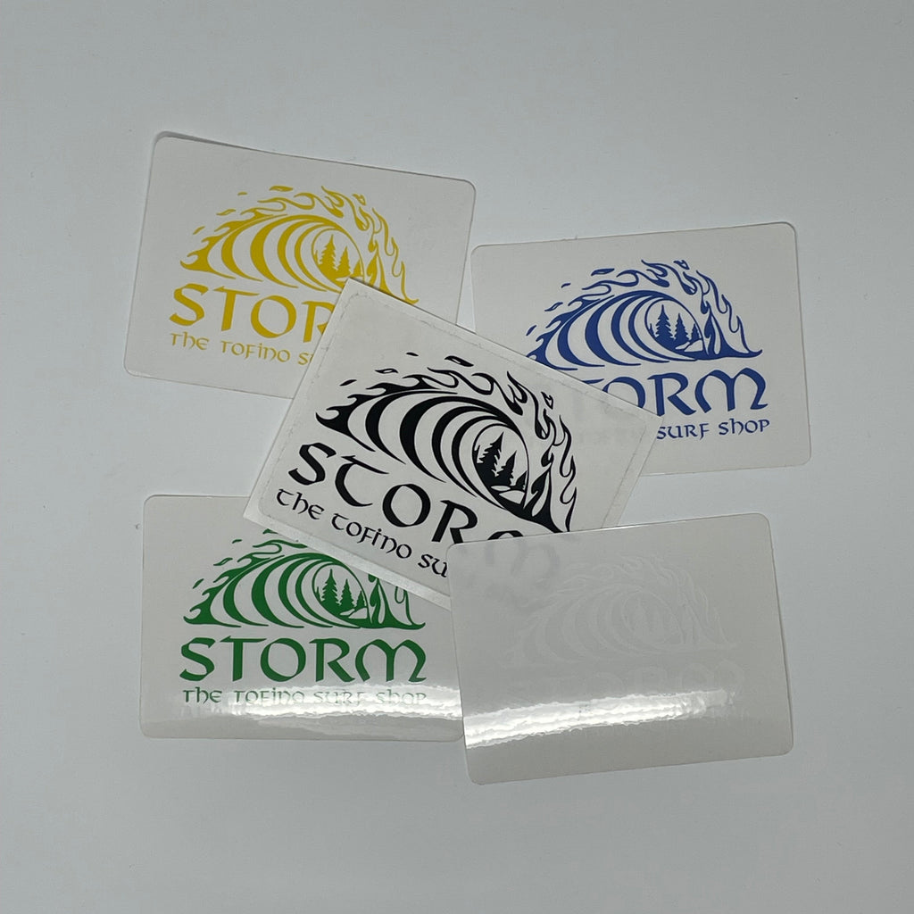 Storm Classic Wave Sticker Small